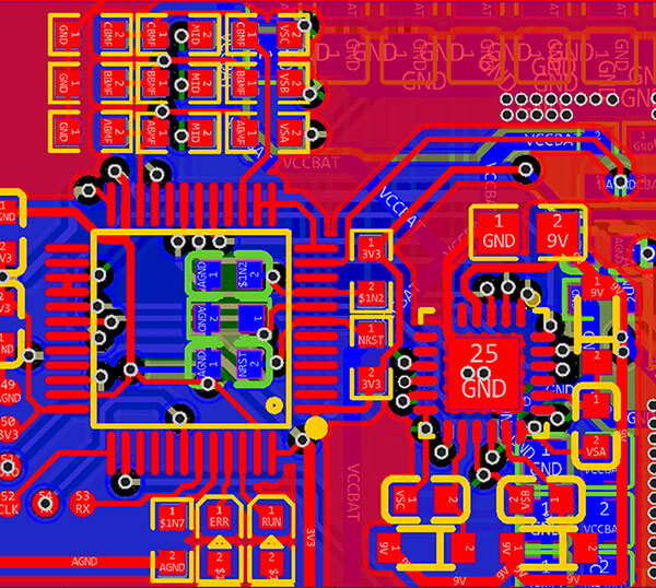 PCB Layout diagram