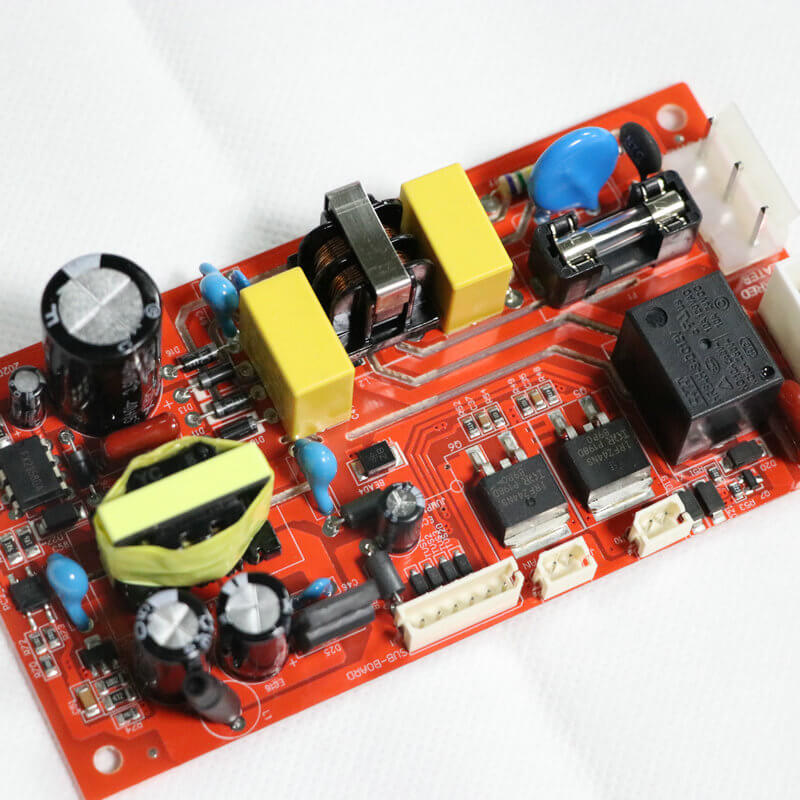 Through-hole technology PCB